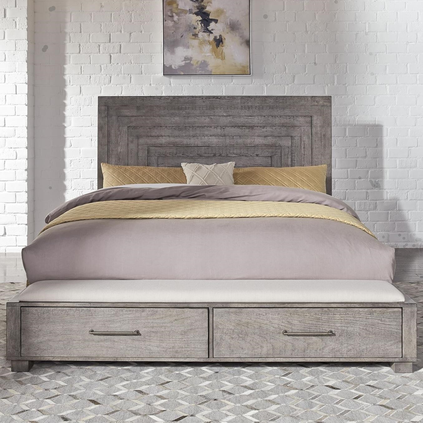 Farmhouse Queen Bed With Storage Ana White Farmhouse Storage Bed